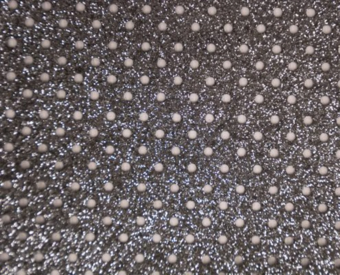 Black perforated PTFE coated fabric