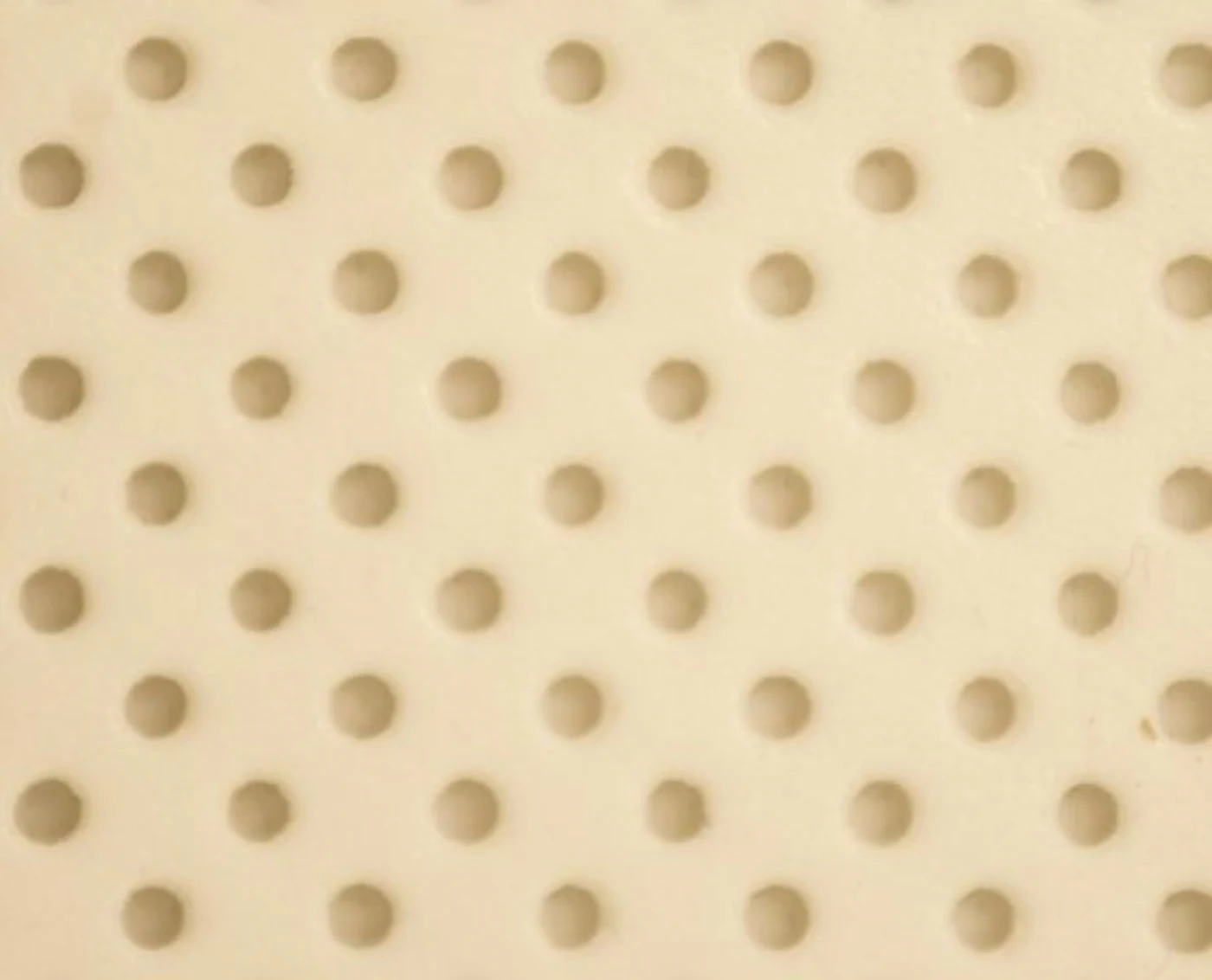 Cream perforated PTFE material