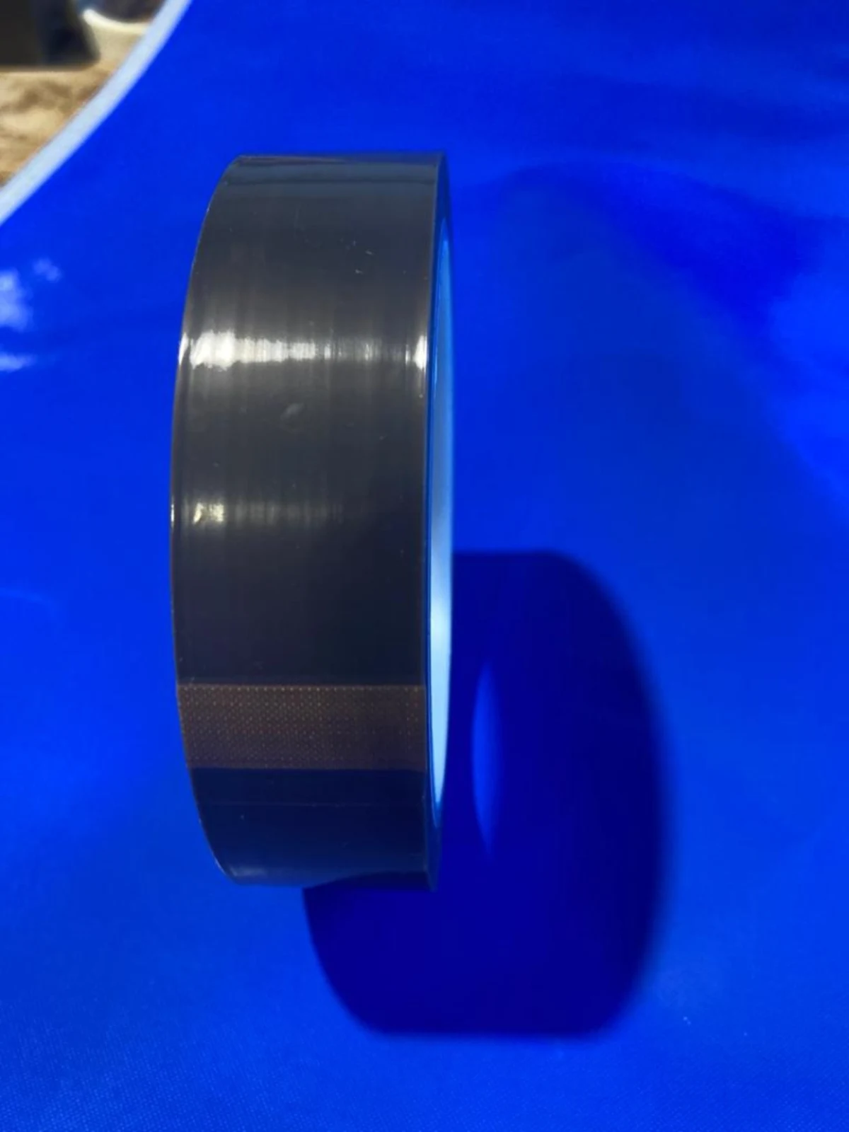 Skived PTFE tape side view