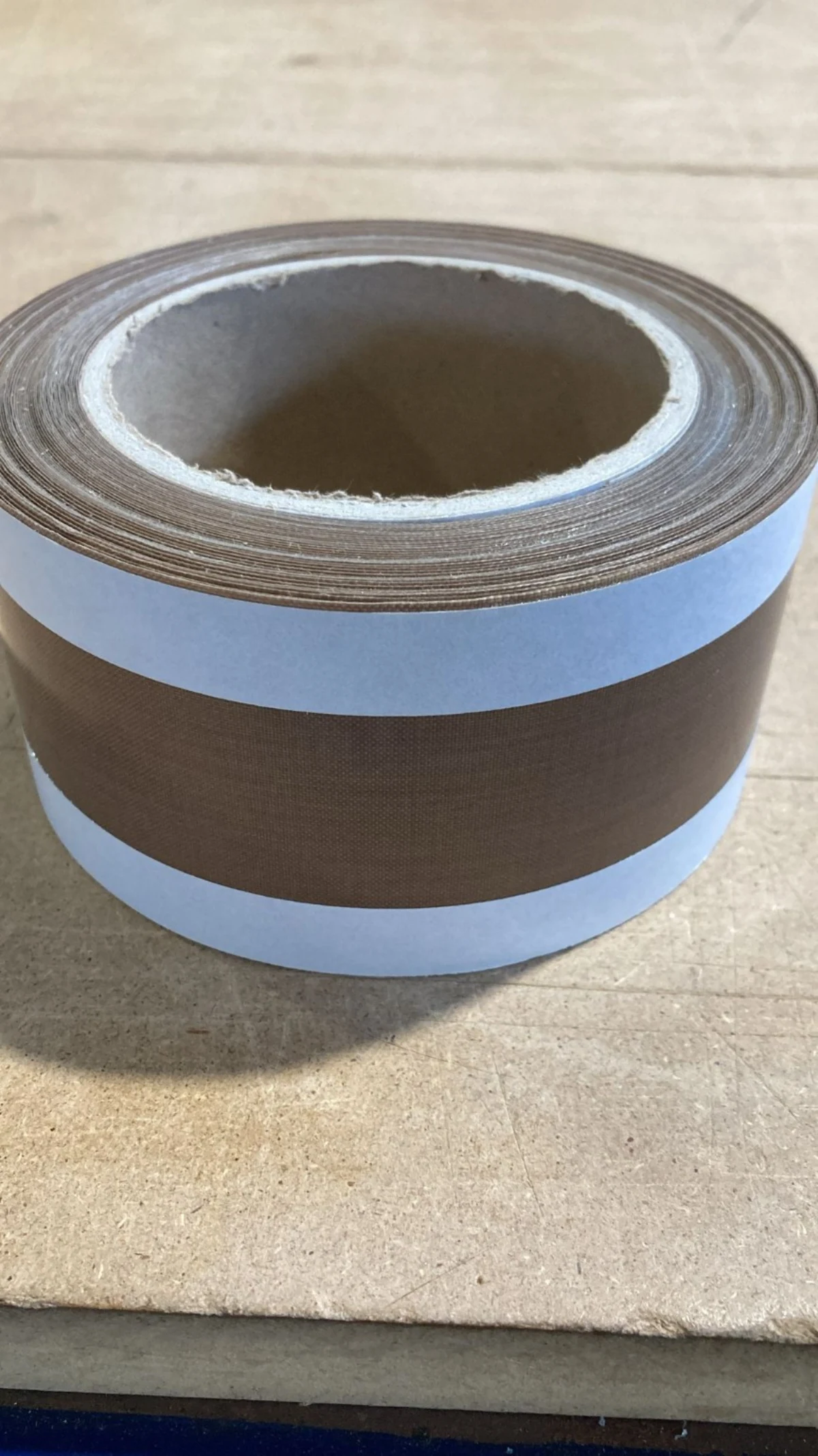 PTFE zone tape roll with localized zones